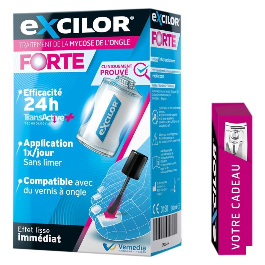 Excilor Traitement Mycose Ongles Forte + Cadeau