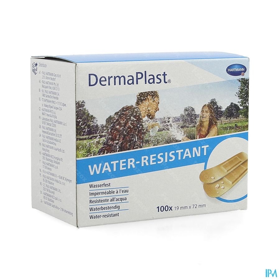 Dermaplast Water Resistant 19x72mm 100
