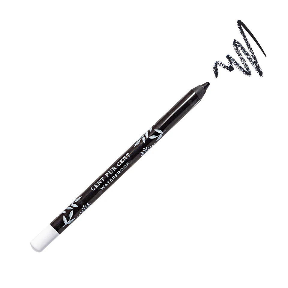 Cent Pur Cent Waterproof Eye Pencil Noir 0,8ml