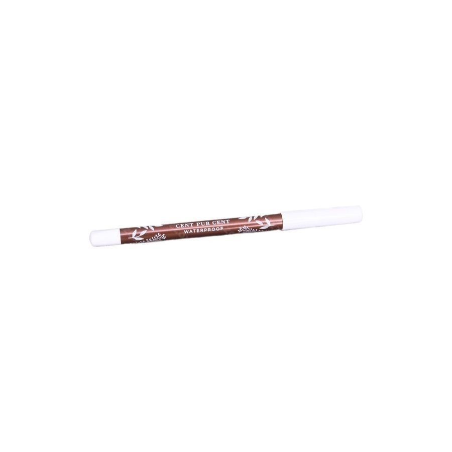 Cent Pur Cent Waterproof Eyepencil Brun Fonce