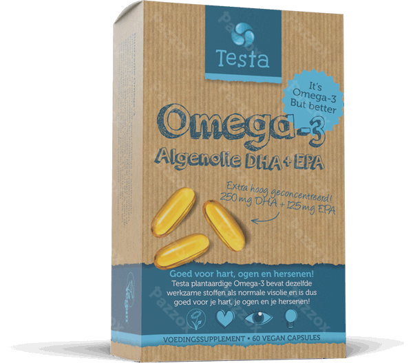 Testa Omega 3 Huile Algues Dha/epa Softgels 60