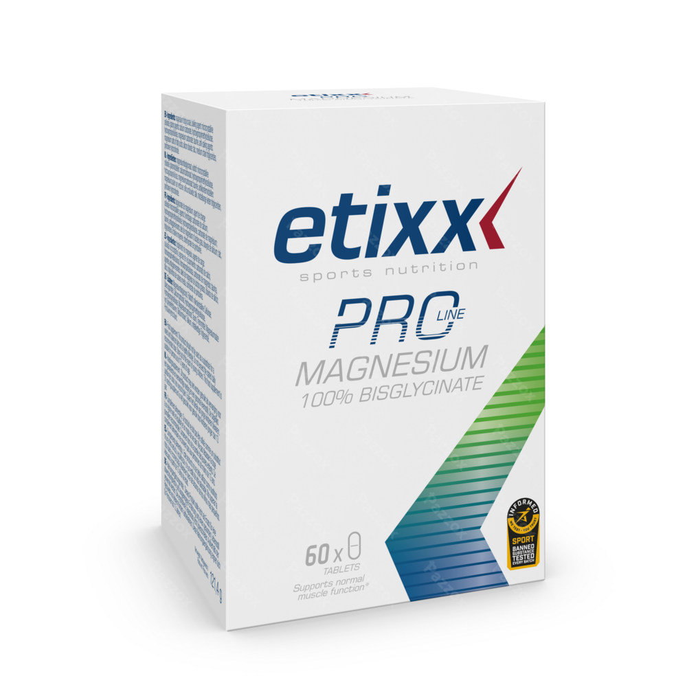 Etixx Magnesium 100% Bisglycinate Pro Line Comp 60