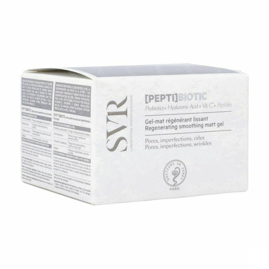 SVR Pepti Biotic Gel Mat régénérant Lissant 50ml
