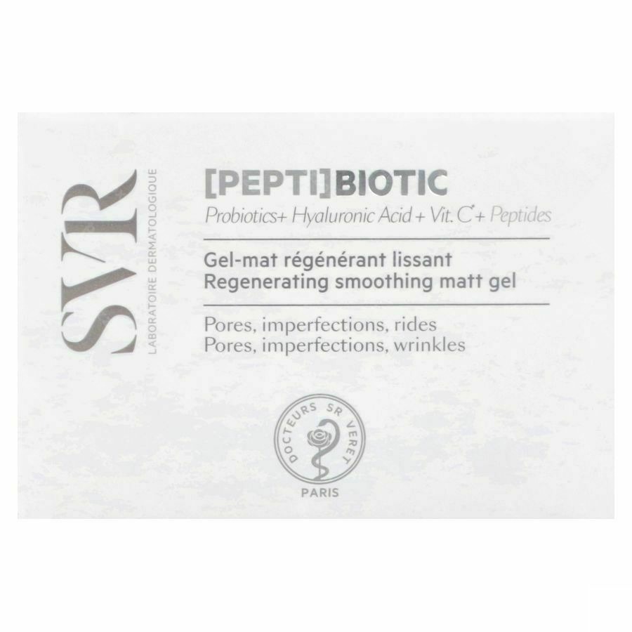 SVR Pepti Biotic Gel Mat régénérant Lissant 50ml