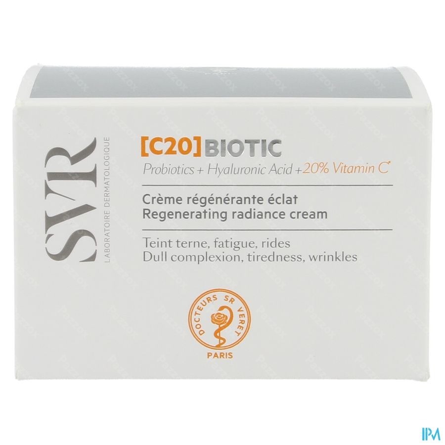 SVR C20 Biotic Crème Régénérante Éclat 50ml