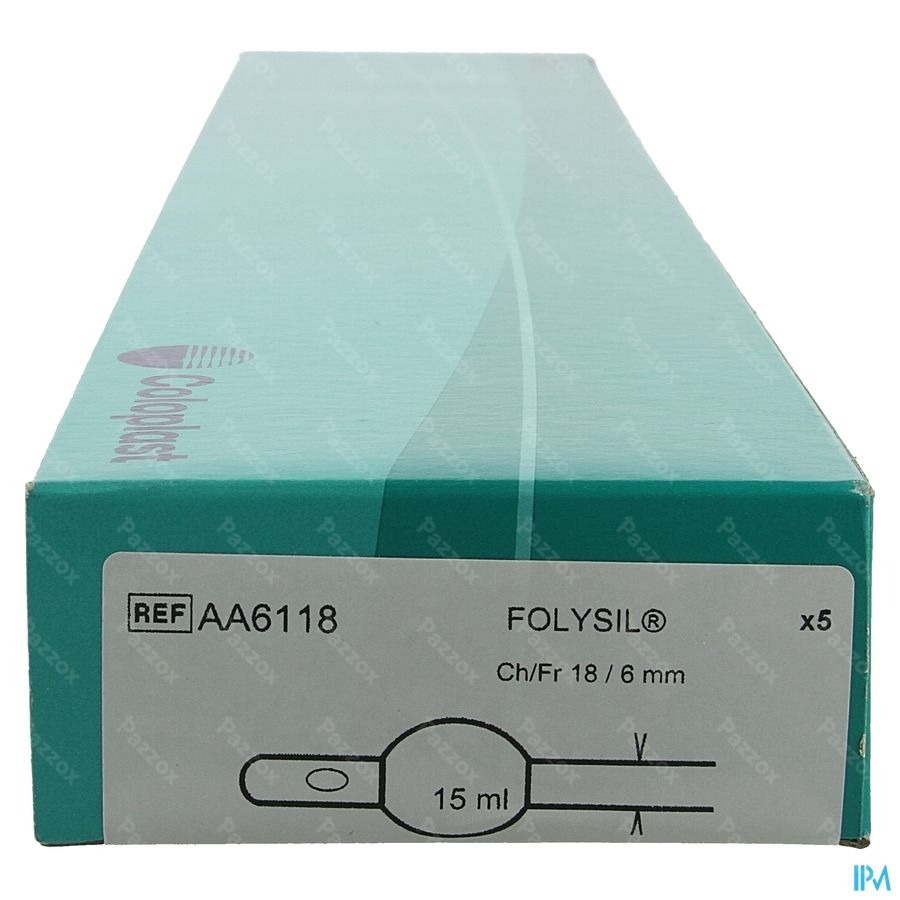 Folysil 2 Voies Nel Sil Cath 15ml 41cm Ch18 5