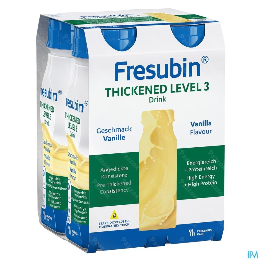 Fresubin Thickened Level 3 Drink Vanille 4x200ml