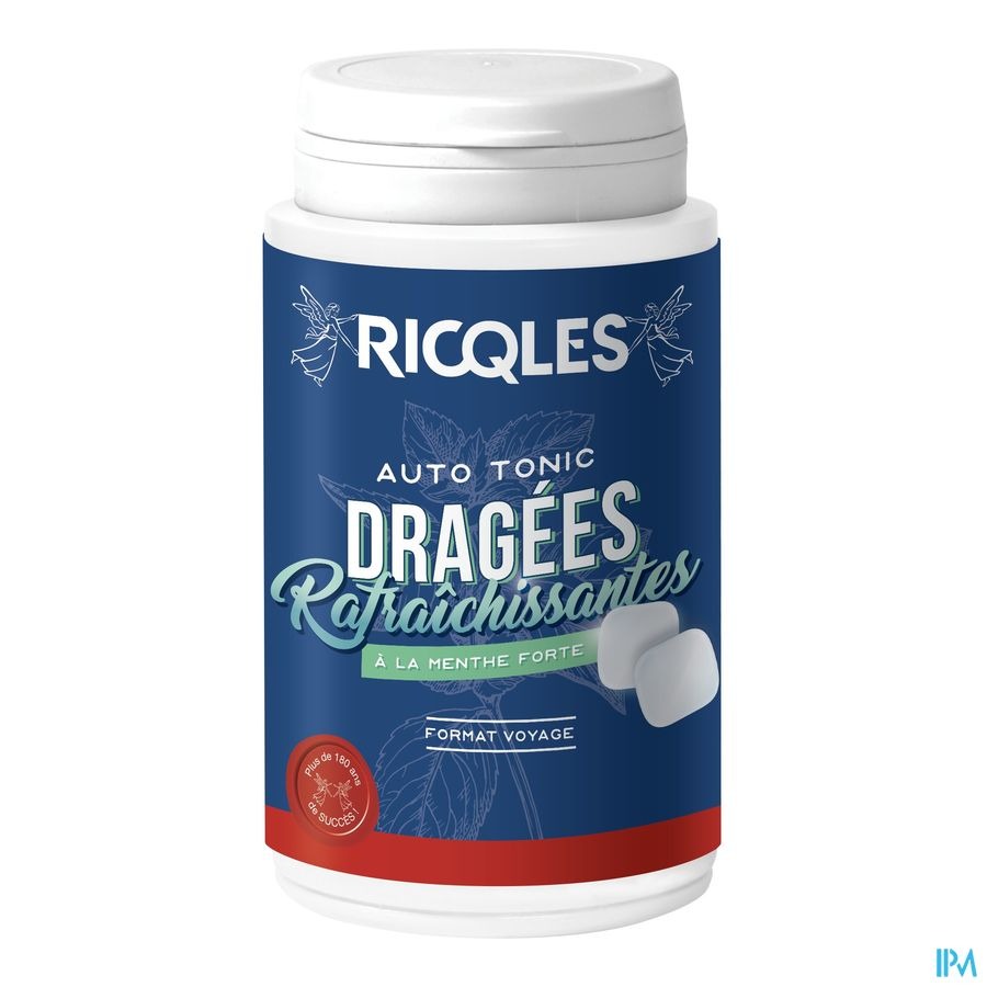 Ricqles Auto Tonic Dragees Menthe 73g