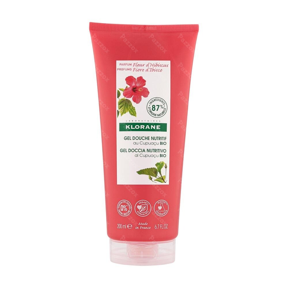 Klorane Corps Douche Cr Fleur Hibiscus 200ml Nf