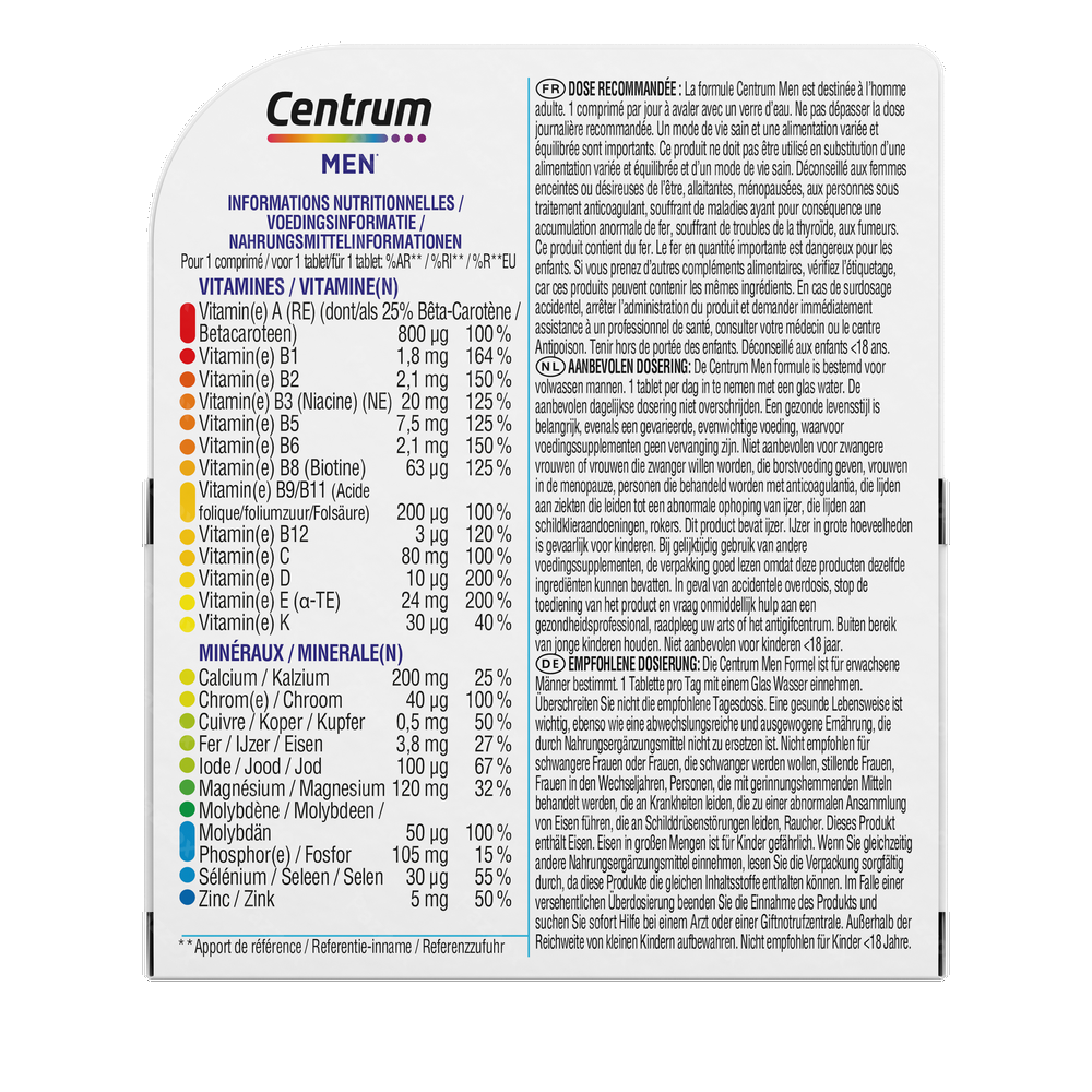 Centrum Men Comp 30