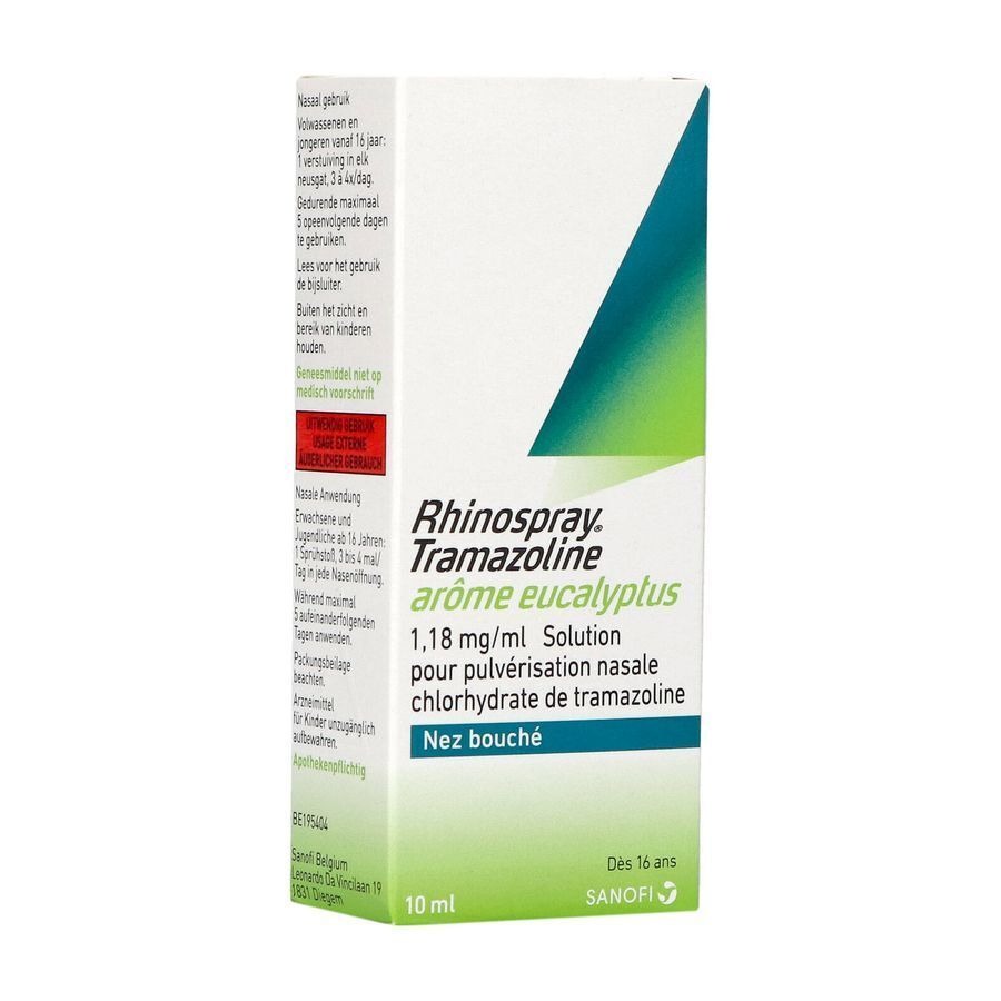 Rhinospray Tramazol. Eucal. 1,18mg/ml Sol Nas.10ml