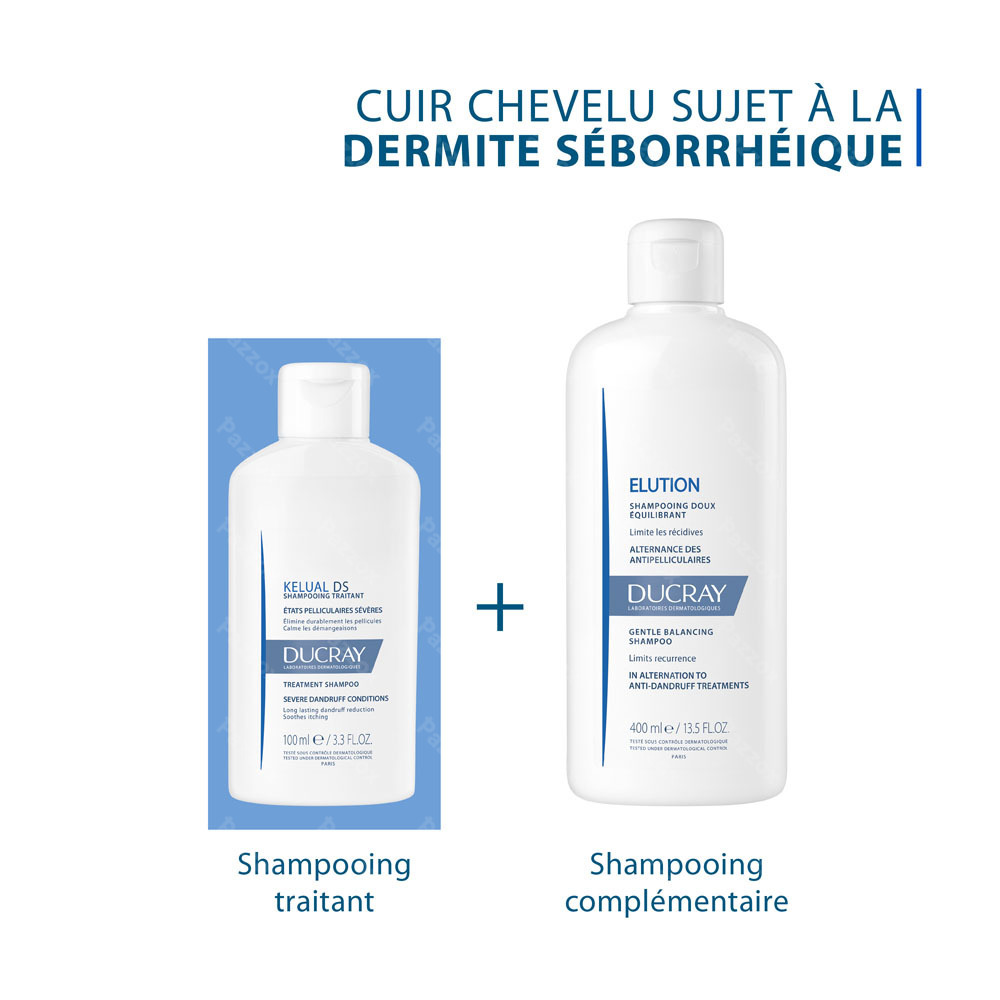 Ducray Kelual DS Shampooing États Pelliculaires Sévères 100ml