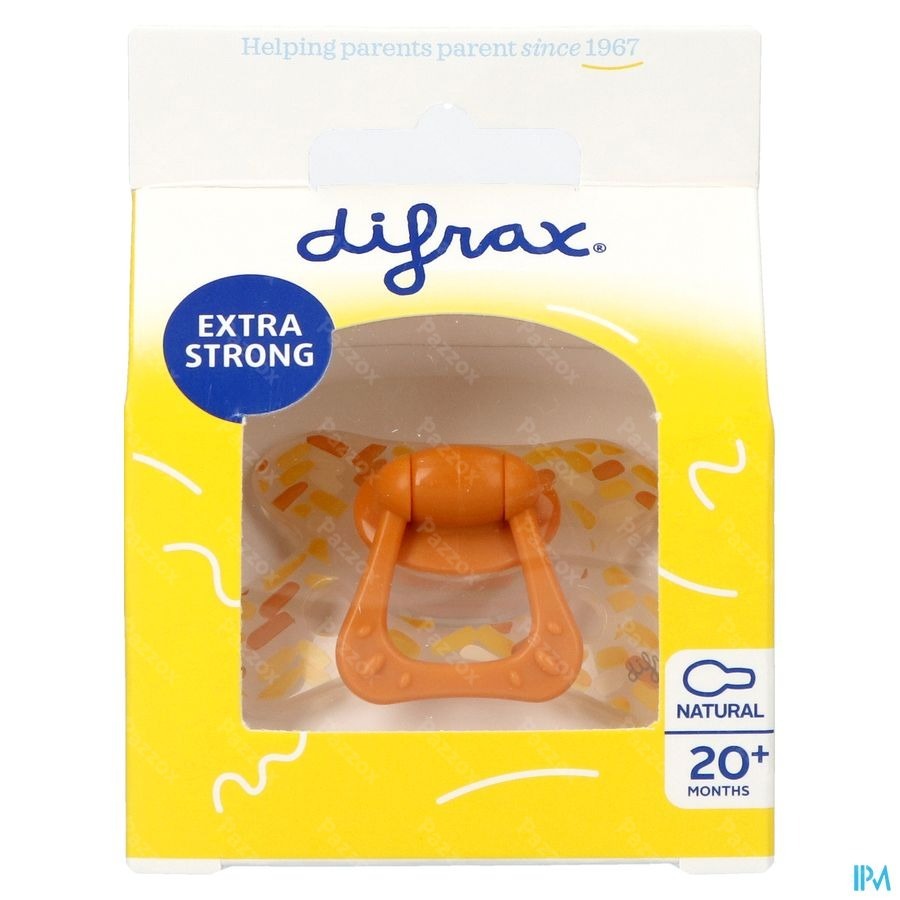 Difrax Sucette Natural 20m+ Assorti