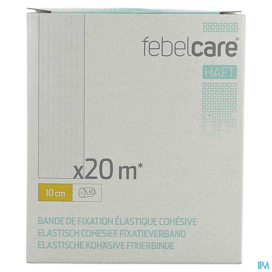 Febelcare Haft Bande Fix.elastiq.cohesive 10cmx20m