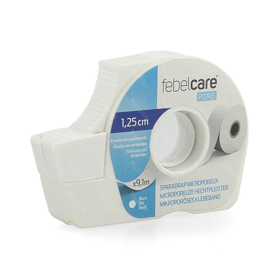 Febelcare Pore Sparadrap Microporeux 12,5mmx9,14m