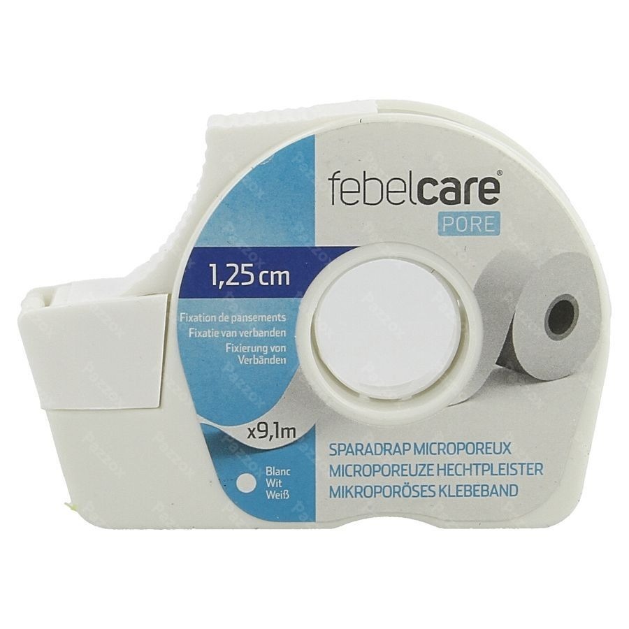 Febelcare Pore Sparadrap Microporeux 12,5mmx9,14m