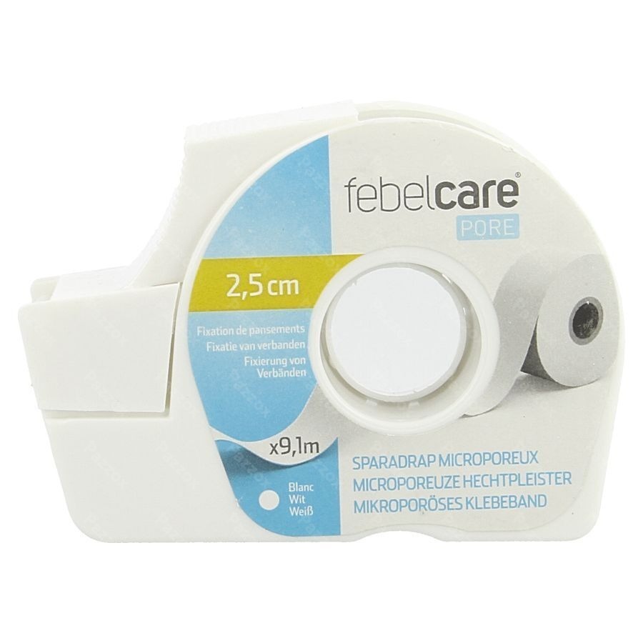 Febelcare Pore Sparadrap Microporeux 25mmx9,14m