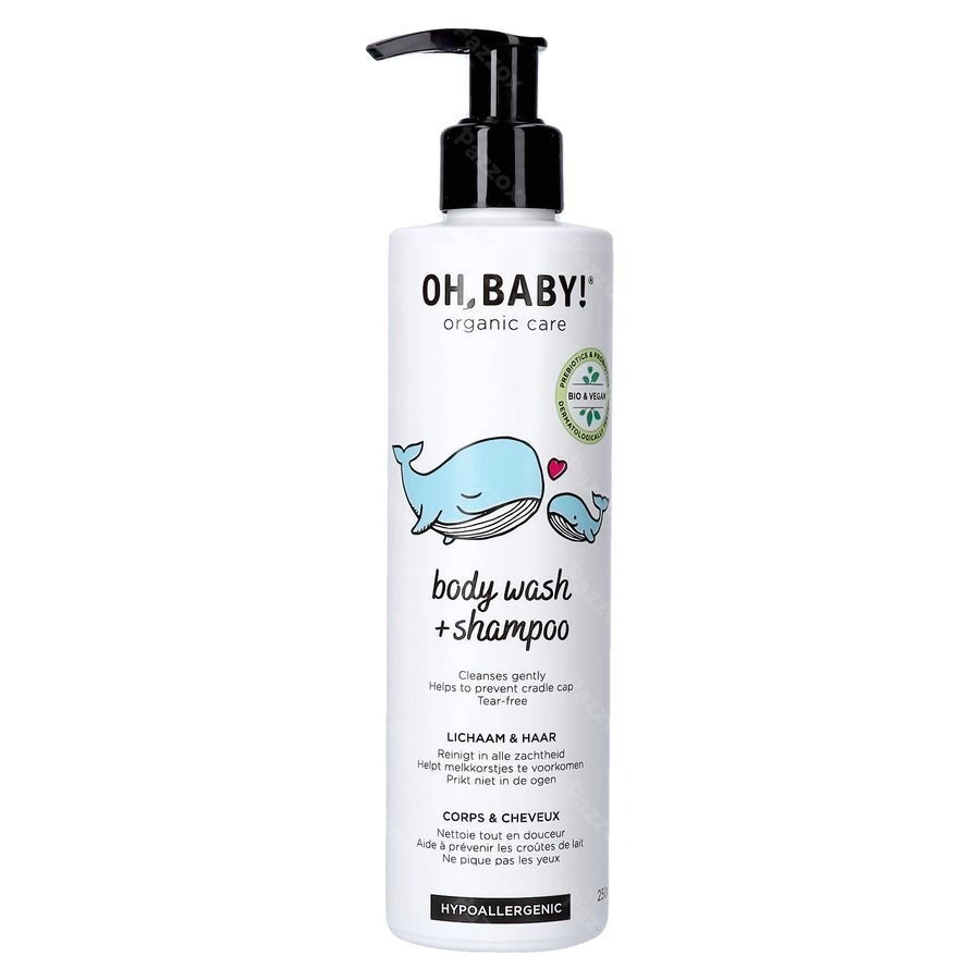 Oh Baby Body Wash & Shampoo 250ml