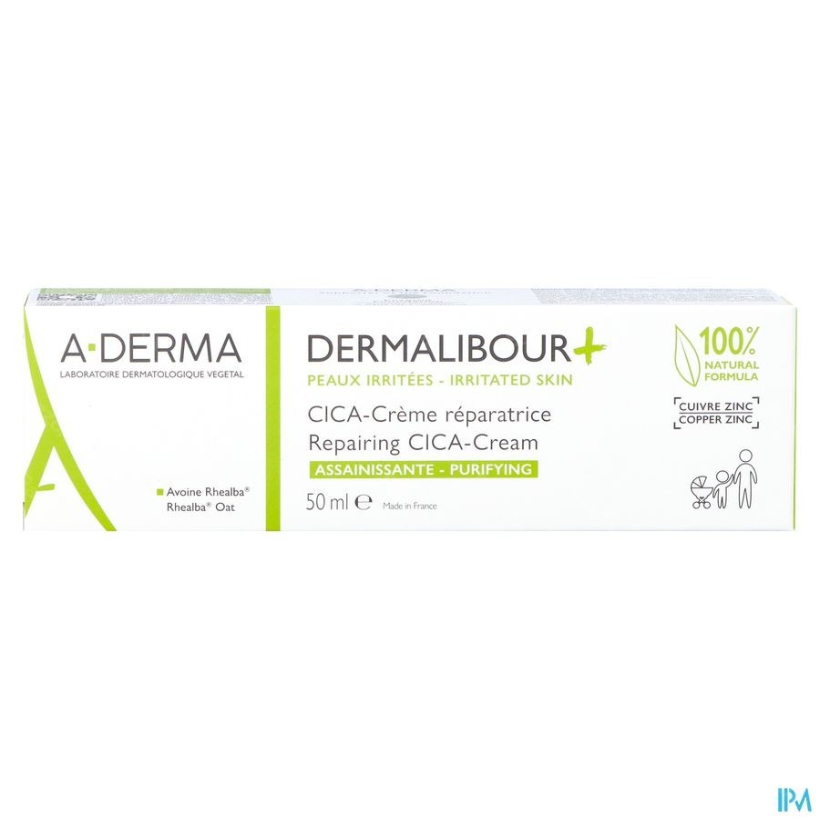 A-Derma Dermalibour+Cicacrème Reparatrice 50ml
