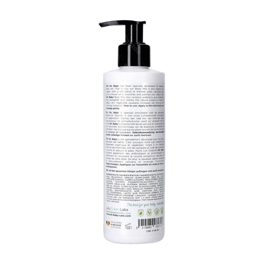Oh Baby Lait Corporel 250ml