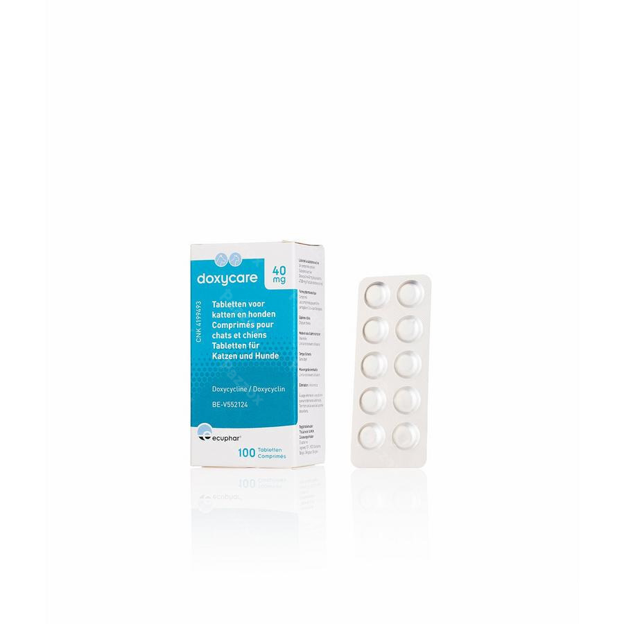 Doxycare 40mg Chat Chien Comp 100