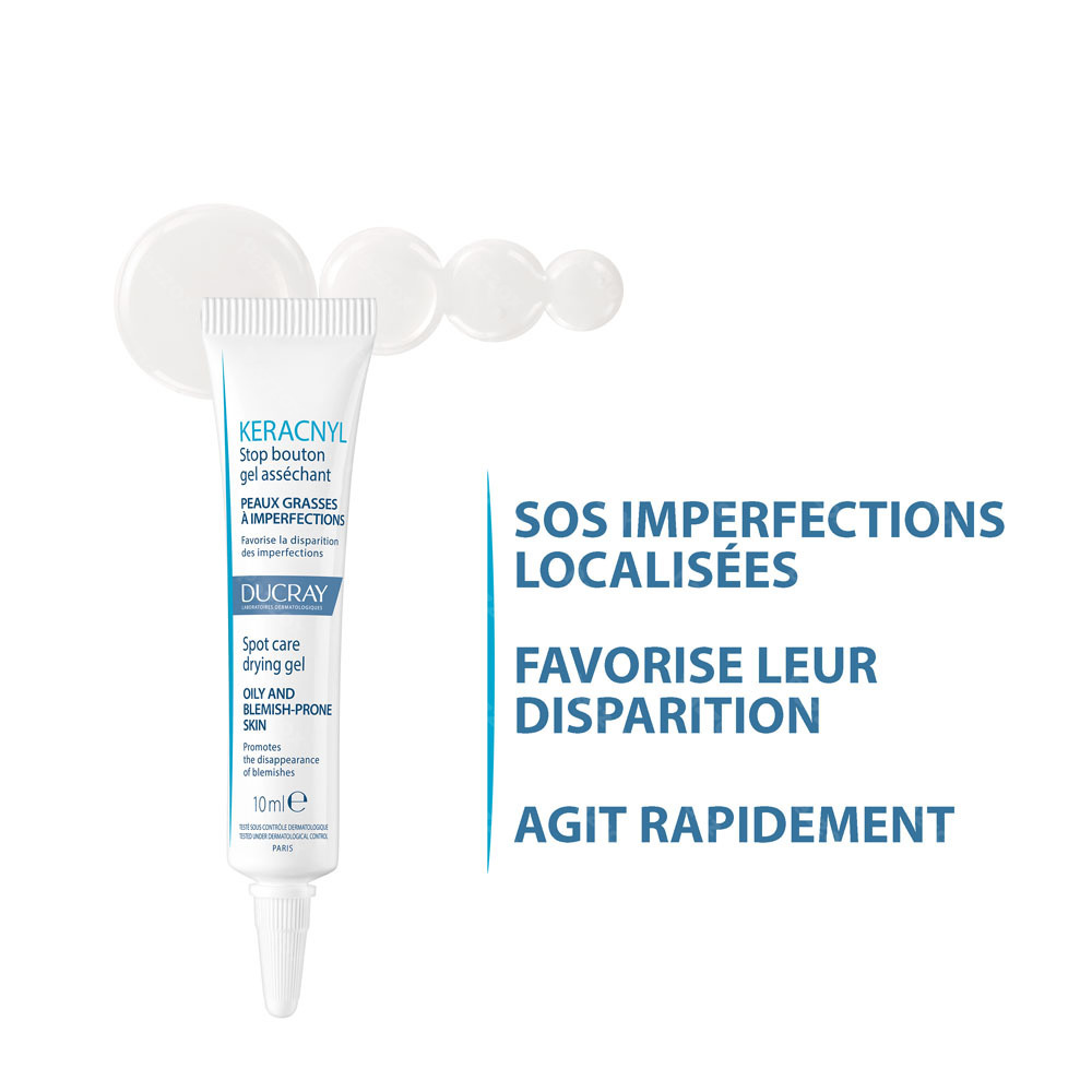 Ducray Keracnyl Stop Bouton 10ml Nf