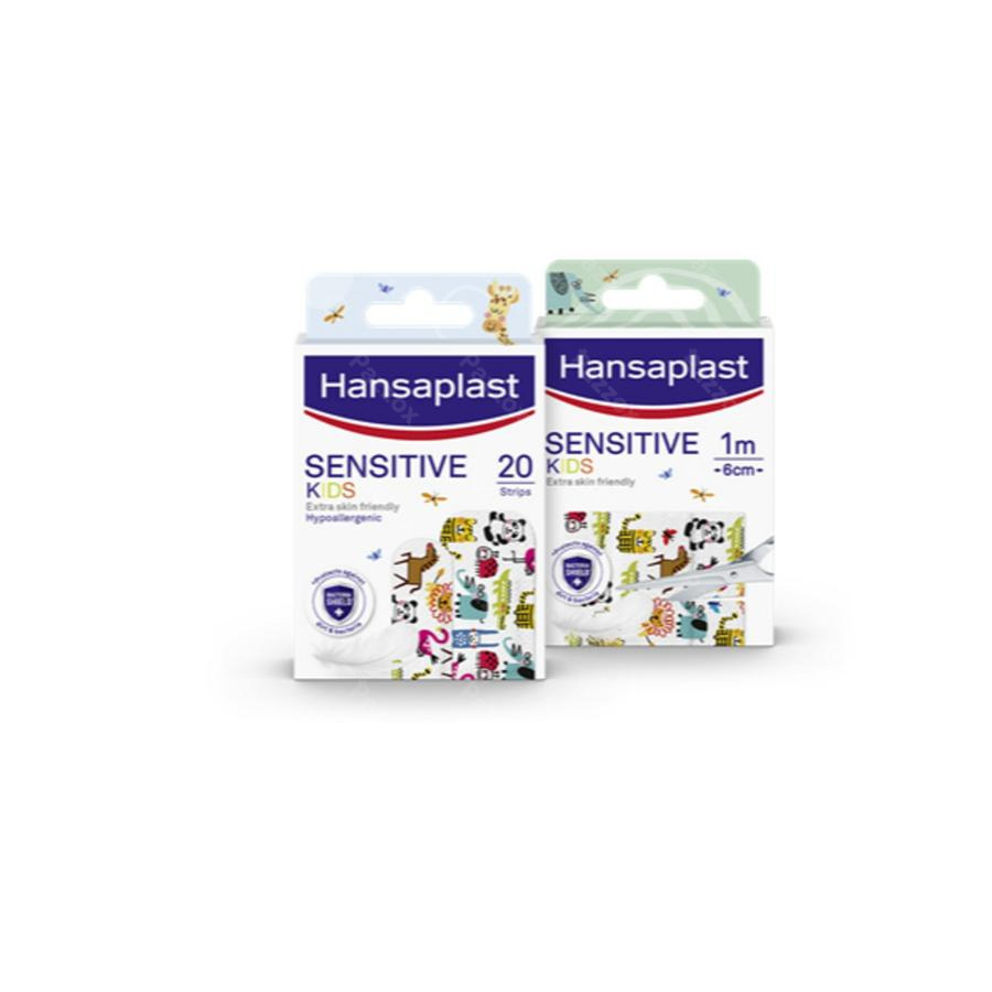 Hansaplast Pansements Kids Sensitive 1mx6cm