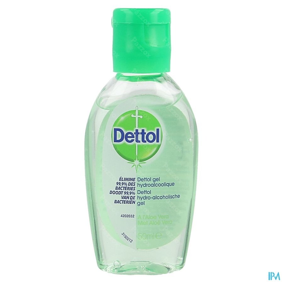 Dettol Gel Hydroalcoolique Aloe Vera 50ml