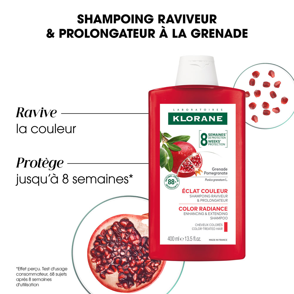 Klorane Capil. Sh Grenade 400ml