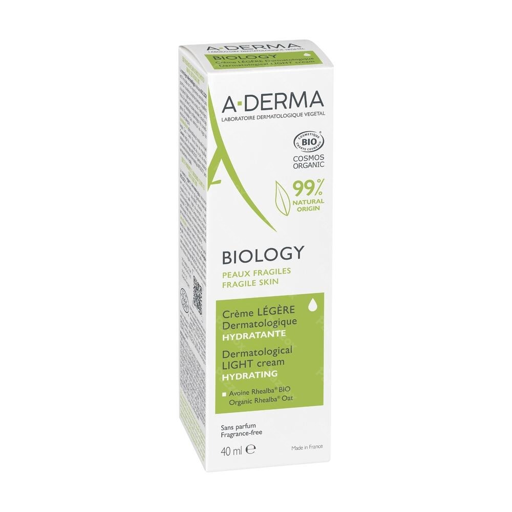 A-Derma Biology Crème Legère Dermatologique 40ml