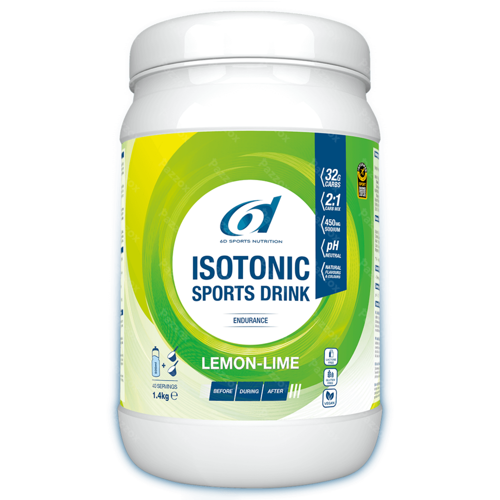 6d Sixd Isotonic Sports Drink Lemon Lime 1,4kg