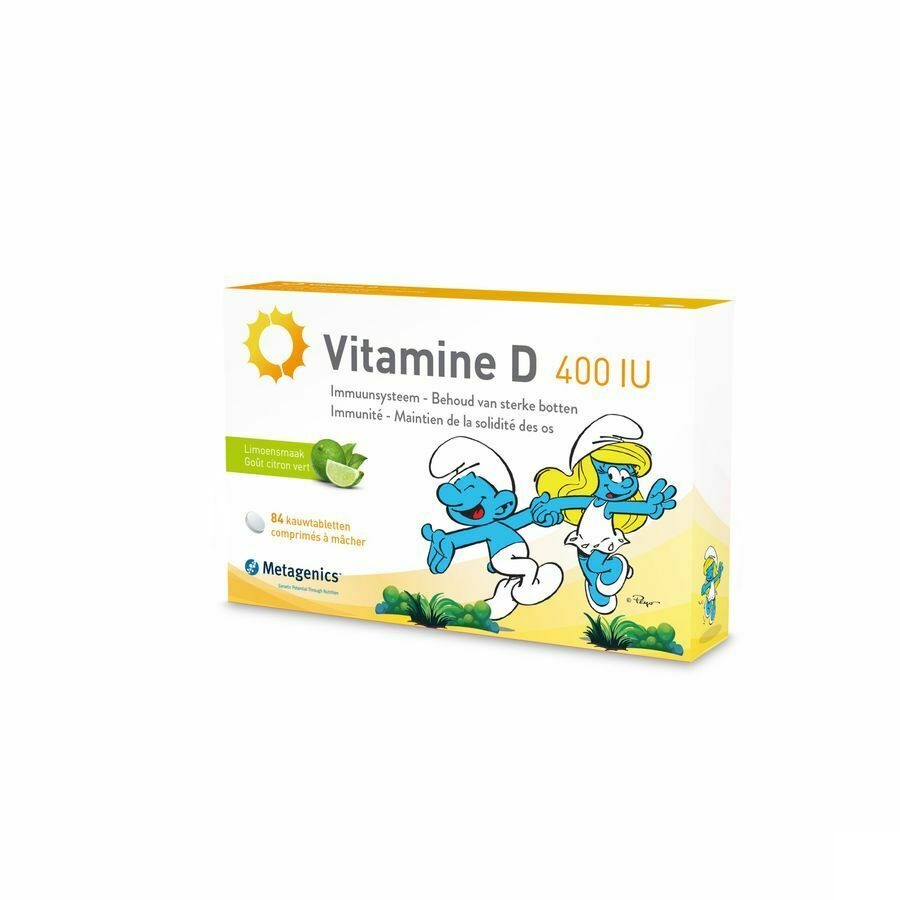 Vitamine D 400iu Metagenics Schtroumpfs Comp 84