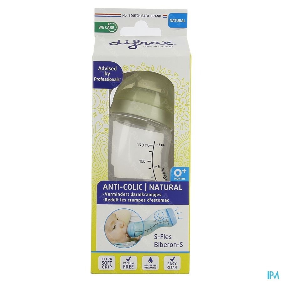Difrax Biberon-s Natural Creme 170ml