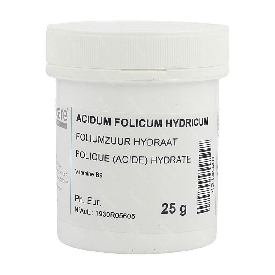 Folique Acide Hydrate 25g Febelcare