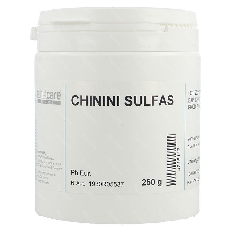 Quinine Sulfate 250g Febelcare