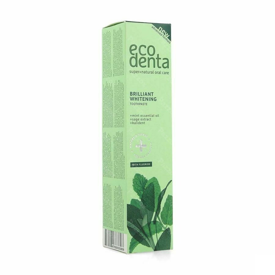 Eco Denta Dentifrice Blanch. Hle Ess. Menthe 100ml