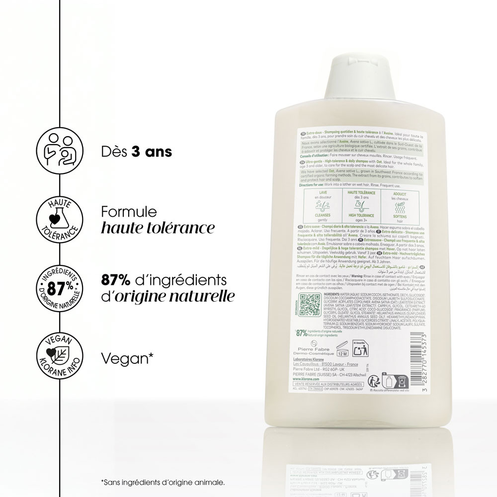 Klorane Capil. Sh Avoine 400ml