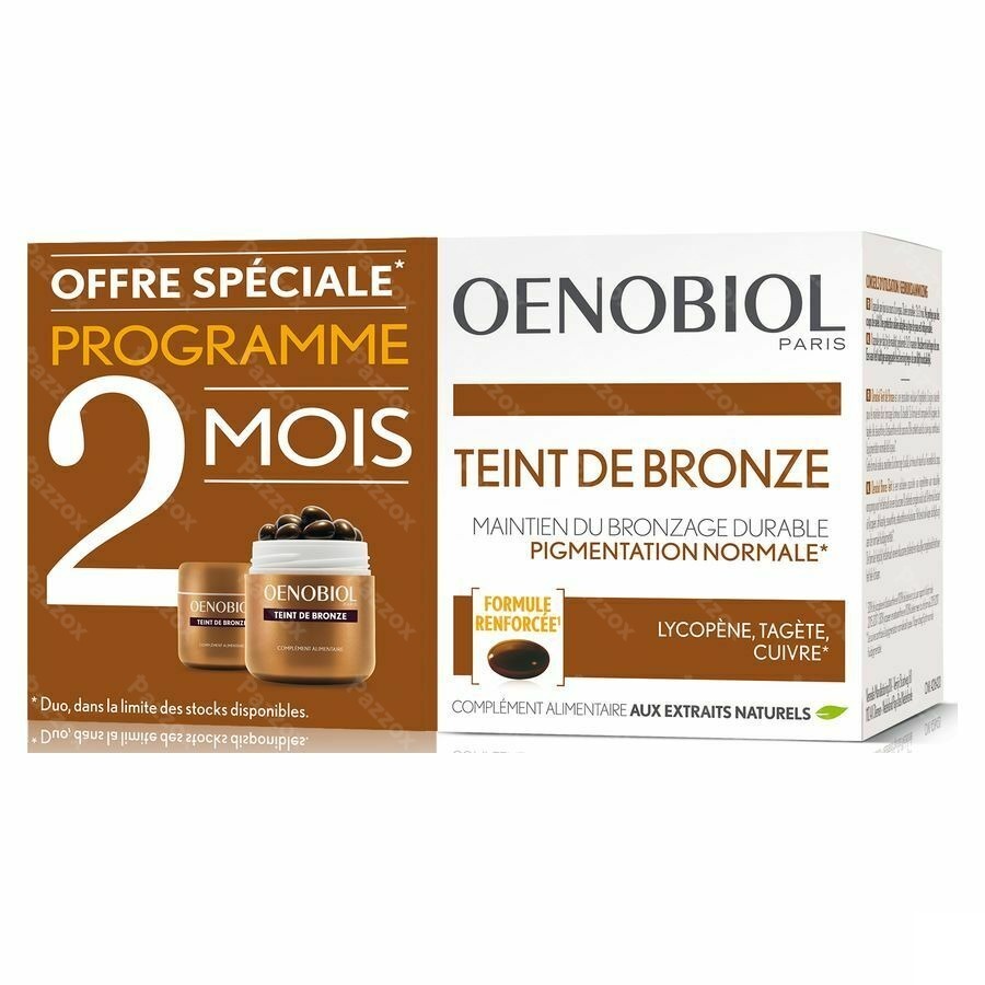 Oenobiol Bronze Teint 2x30 Capsules