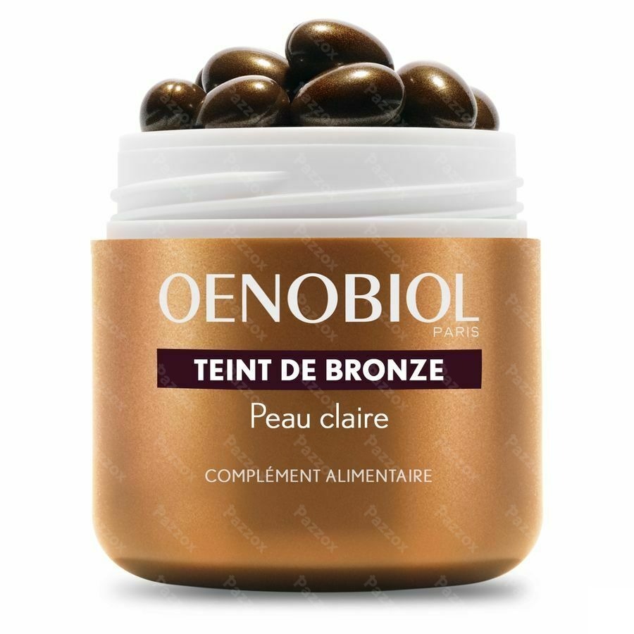 Oenobiol Teint Bronze Peau Claire Caps 30
