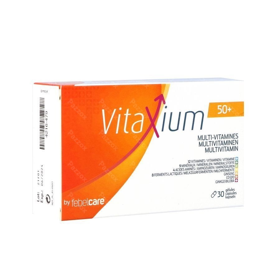 Vitaxium 50+ Multi Vitamines Caps 30
