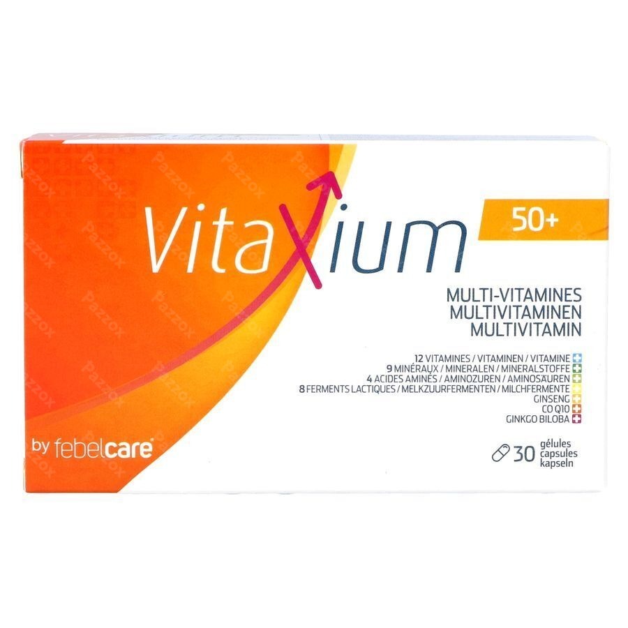Vitaxium 50+ Multi Vitamines Caps 30