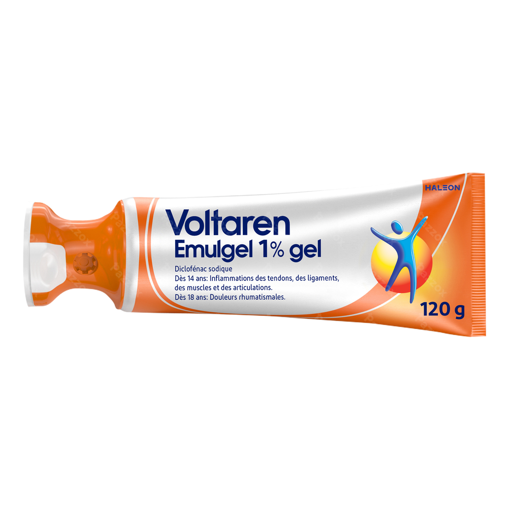 Voltaren Emulgel 1 % Gel 120g Bouchon Applic. New