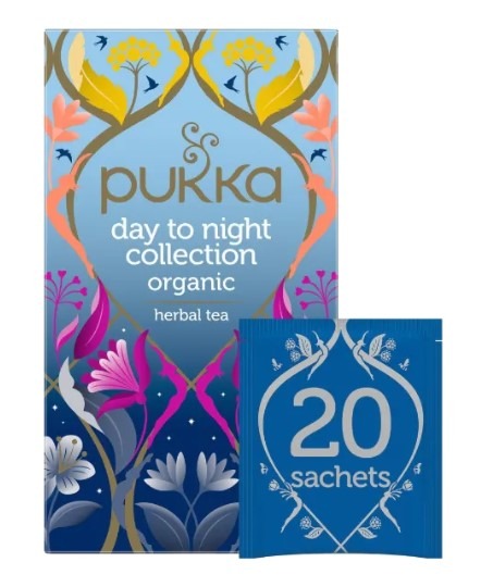 Pukka Herbs Day To Night Collection Pack Sach 20