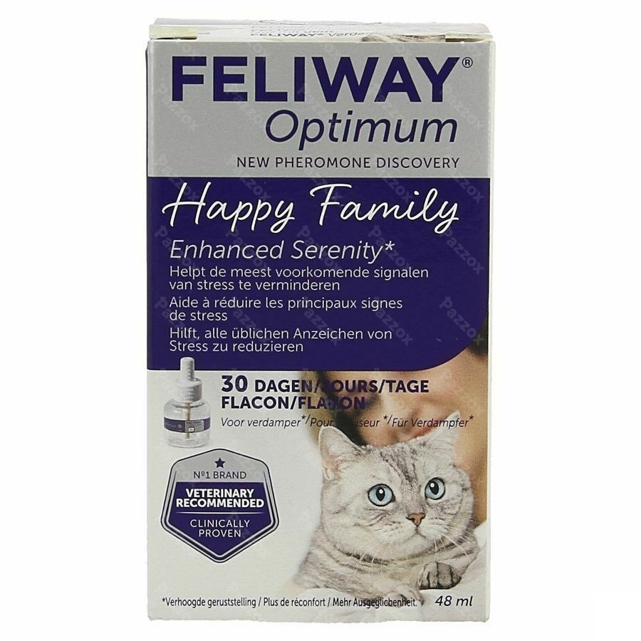 Feliway Optimum Chat Refill 30 Jour Fl 48ml