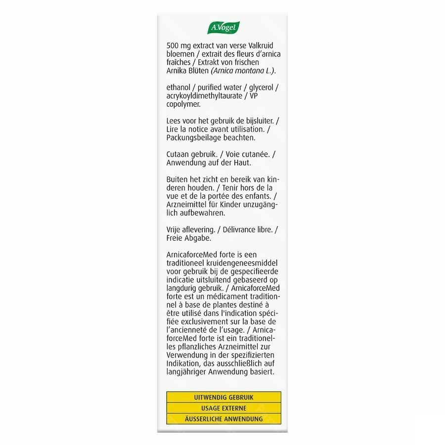 Arnicaforcemed Forte Gel 100ml