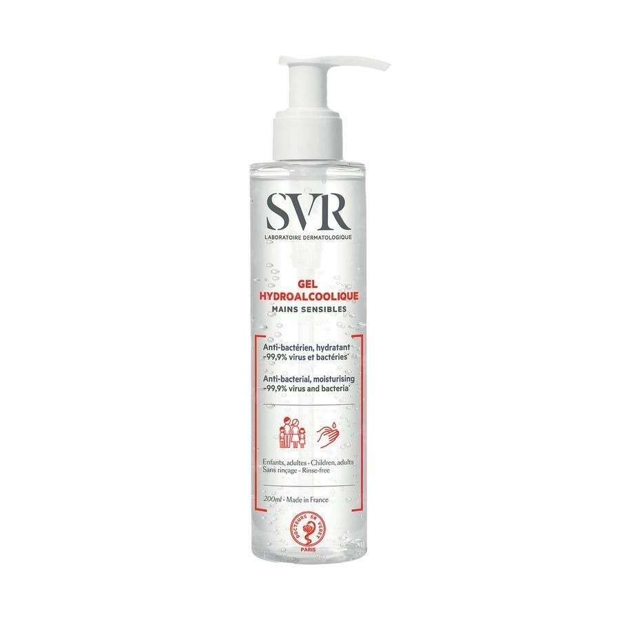 Svr Gel Hydroalcoolique Mains Sensibles 200ml