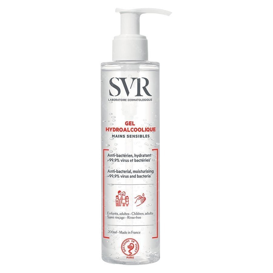 Svr Gel Hydroalcoolique Mains Sensibles 200ml
