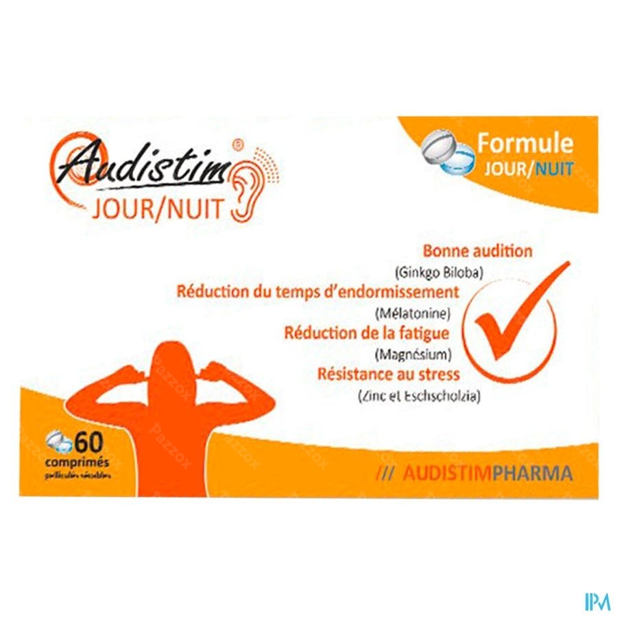 Audistim Jour/nuit Bonne Audition 60 Comprimés