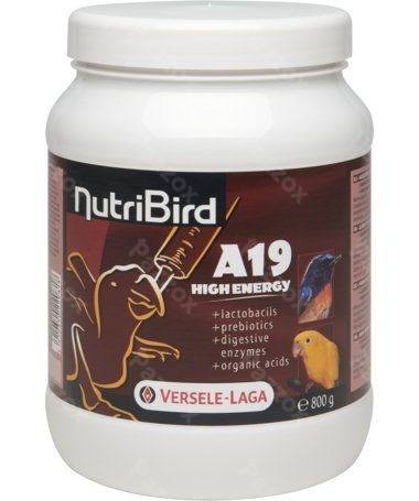 Nutribird A19 High Energy 800g Aliment D'élevage à la Main Pour Oisillons à Besoins Energétiques Elevés