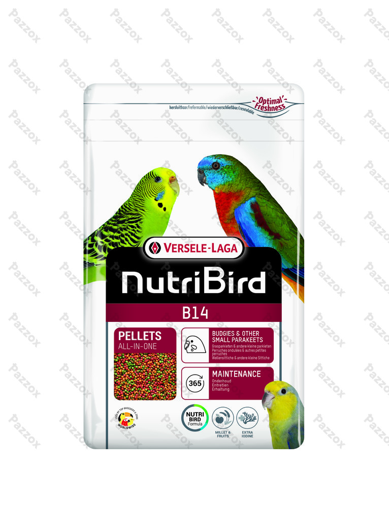 Nutribird B14 800g Aliment D'entretien Perruches Ondulées, Autres Petites Perruches